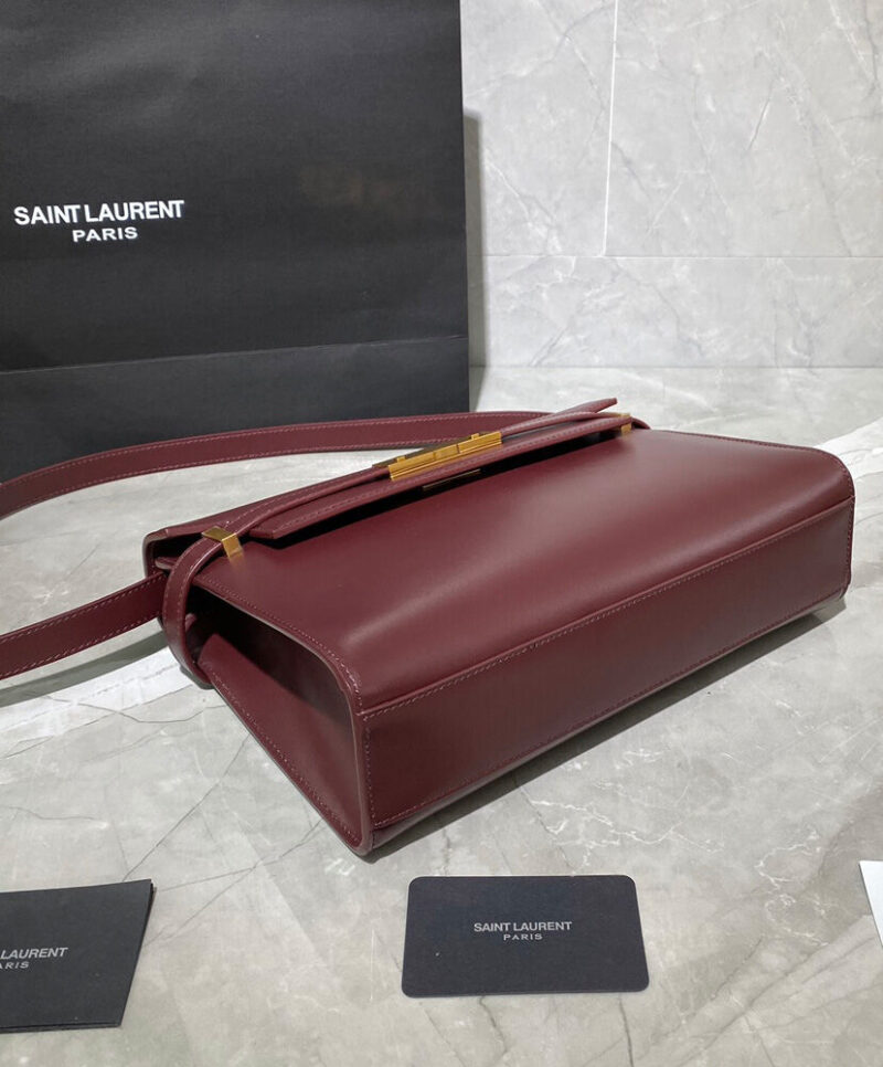 Saint Laurent Manhattan Shoulder Bag In Smooth Leather 579271